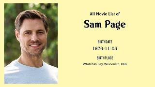 Sam Page Movies list Sam Page| Filmography of Sam Page