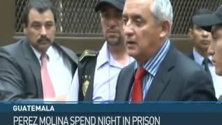 FTS - Guatemala: Perez Molina Spends 1st Night in Jail