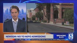 California bans legacy admissions at private colleges