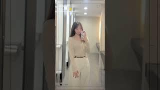 직장인 출근룩⎪민소매 가디건 세트⎪사색 썸머 와이드 슬랙스⎪아이보리 코디 #ootd #룩북 #브이로그 #데일리룩 #직장인 #출근룩