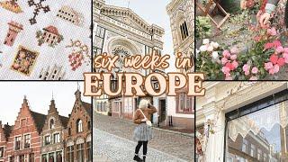 Our DREAM 6-Week Europe Trip! (Itinerary, Fabric Shops, Highlights etc..)