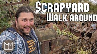 Finding abandoned vehicles in this Scrapyard!