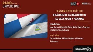 Desayunos | Pensamiento crítico: Un análisis de la realidad de El  Salvador y Panamá.