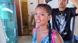  BEAUTIFUL FILIPINA MODELS BEACH DAY & DANCING Island Off Grid Family Living Philippines