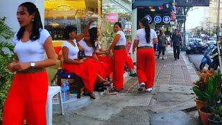  [4K] Second Road Shops, Pattaya Thailand - August 2024