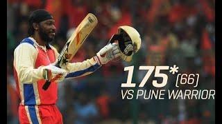 Chris Gayle - 175 runs 66 balls The Universe Boss' Special Innings