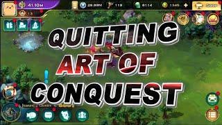 Quitting Art of Conquest