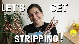 "HOW WE STRIP" Copper Wire 