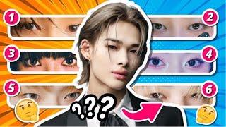 CAN YOU GUESS THESE KPOP IDOLS JUST BY THEIR EYES? #1 | UNIVERSE KPOP QUIZ