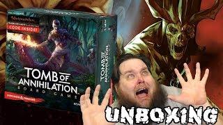 Dungeons & Dragons Tomb Of Annihilation Board Game Unboxing -- Digital Dungeon Master