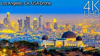 Los Angeles, CA, USA in 4K UHD by Drone