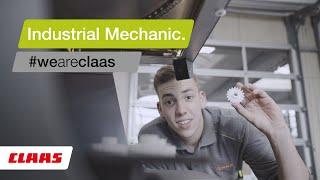 Apprenticeship Industrial Mechanic at CLAAS.