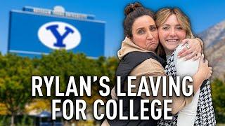 Dropping Rylan off AT COLLEGE! ️