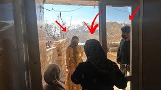 Nomads: Shahrabano was threatened by the landlord to pay rent and evict the homeless family