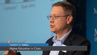 Higher Education in Crisis | Timothy D. Terrell