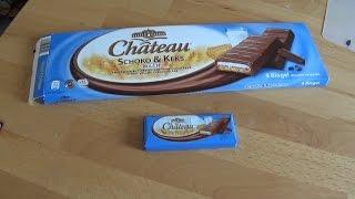 Chateau Schoko+Keks+Milch Riegel  - Test