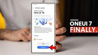 Samsung One UI 7 NEW OFFICIAL UPDATE - GOOD NEWS!