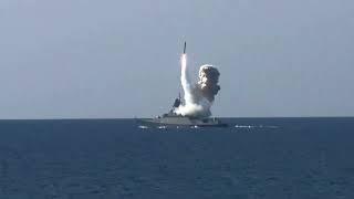 Russian Navy Buyan-M Class Corvette in Action