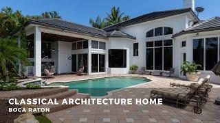 Inside a Classical Architecture Home in Boca Raton - Florida