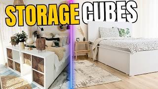 10 Bedroom storage cubes