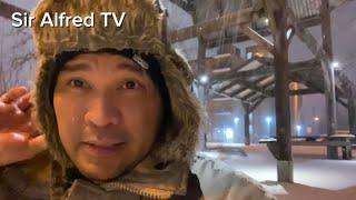 Heaviest Snowfall I Lost my Transit PASS Walking From Work to Home -20 Degrees Celsius