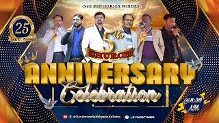 LIVE-STREAM || 5th CHURCH ANNIVERSARY CELEBRATION || 25/08/24 || @NavJeevanSahbhagitaKalisiya