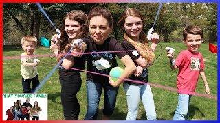 Capture The Flag Laser Tag / That YouTub3 Family I The Adventurers