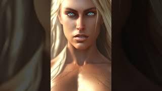 Beautiful Blonde Woman.
