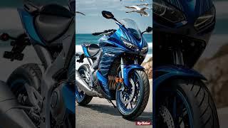 ️Wave Rider: A Motorcycle That Flows Like the Ocean #shorts #motorcycle #automobile #custombike #ai