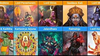 The Epic Battles of Hindu Gods️ and Their Enemies