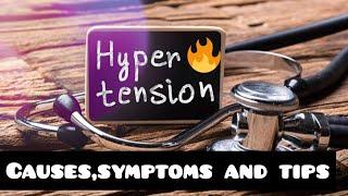 Hypertension causes, symptoms and tips in hindi / #worldhypertensionday