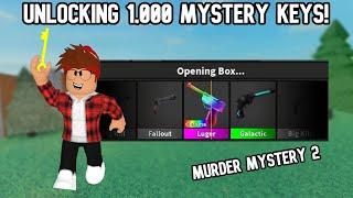 Unlocking 1,000 Mystery Keys... (Murder Mystery 2)