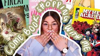 come book shopping with me ️  new releases, manga, more...