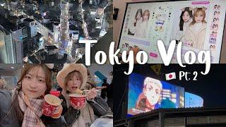 JAPAN VLOG Disneyland, shibuya sky️, harajuku mini pig café, food diaries