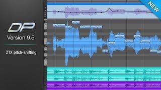 Digital Performer 9.5 ZTX PRO pitch-shifting technology