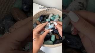 Shiva restock?!? #asmr #crystalconfetti #gemstone #crystals  #crystalshop