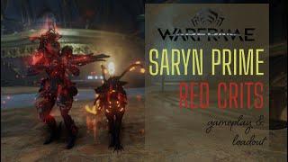 Warframe | Saryn Prime Red Crits