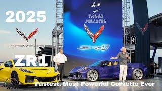 Corvette Executive Chief Engineer Tadge Juechter, retires with the 1,064 HP Corvette ZR1