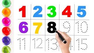 123 Numbers | 1234 Number Names | 1 To 15 Numbers Song | 12345 learning for kids | Counting Numbers