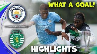 Man City u19 vs Sporting u19 | UEFA Youth League | Highlights 05-11-2024