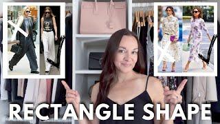 How To Dress A RECTANGLE Body Shape | Styling Do's & Don'ts