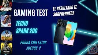 Tecno Spark 20C Gaming Test: Podra Con Estos Juegos?