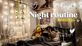 Night routine vlog - Aesthetic malayalam vlog