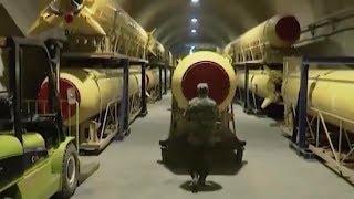 Iran responds strongly with open underground arsenal