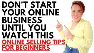 WANTED TO SELL ONLINE? WATCH THIS VIDEO BEFORE YOU BEGIN! ONLINE SELLING TIPS FOR BEGINNERS