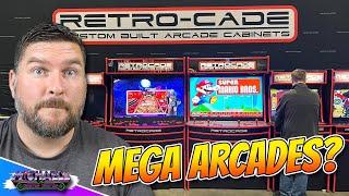 Retro-Cade Custom Built Arcade Cabinets! Do You Need A Mega Arcade?