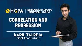 Correlation and Regression | Statistics | Full Revision | Sums | kapil Talreja | Maths Master | HGPA