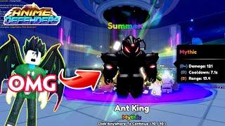 ANIME DEFENDERS - MÌNH SUMMON RA MYTHIC ANT KING VÀ TRẢI NGHIỆM SỨC MẠNH #15