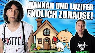 Hannah kommt mit ihrem Baby nach Hause