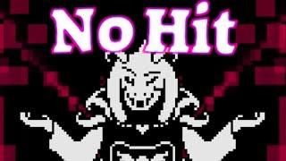 Undertale - No Hit Asriel Dreemurr Phase 1 (Phase 2 No Deaths)